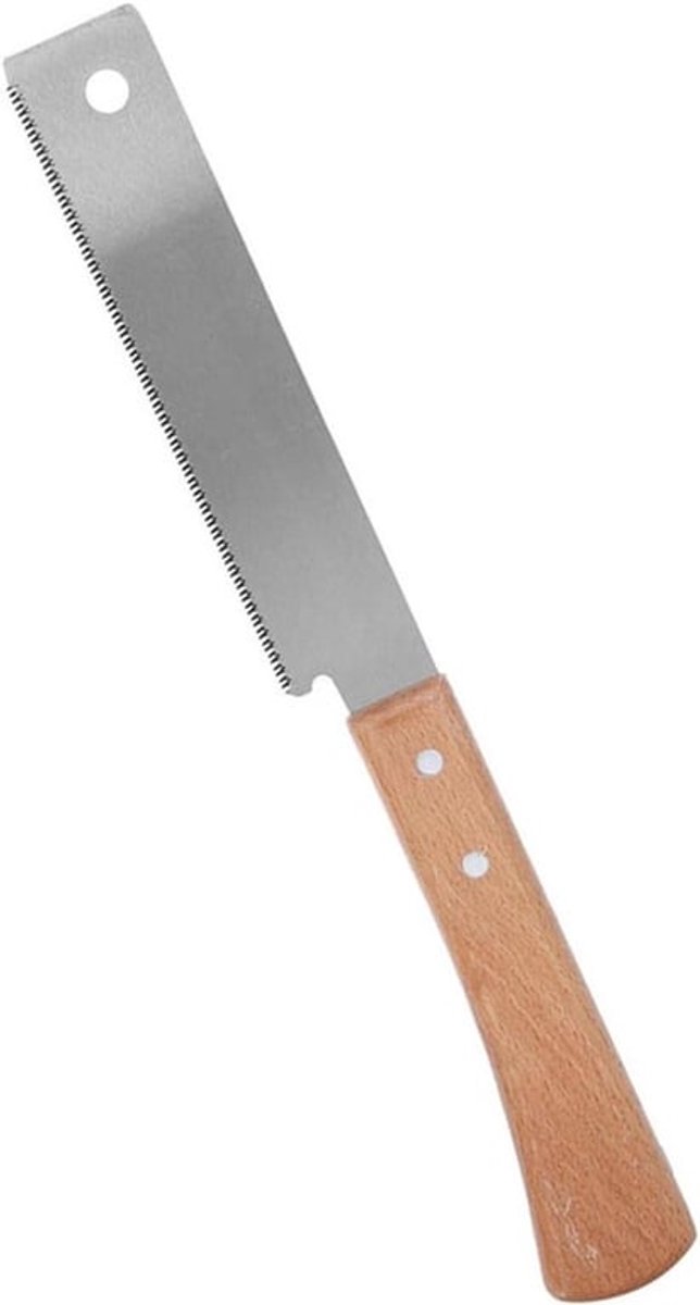 Handzaag voor houtbewerking - zaag voor hout - 12 inch - met houten handvat - nauwkeurige trekzaag - vlak snijgereedschap - geschikt voor huis en tuin - houtbewerking gereedschap