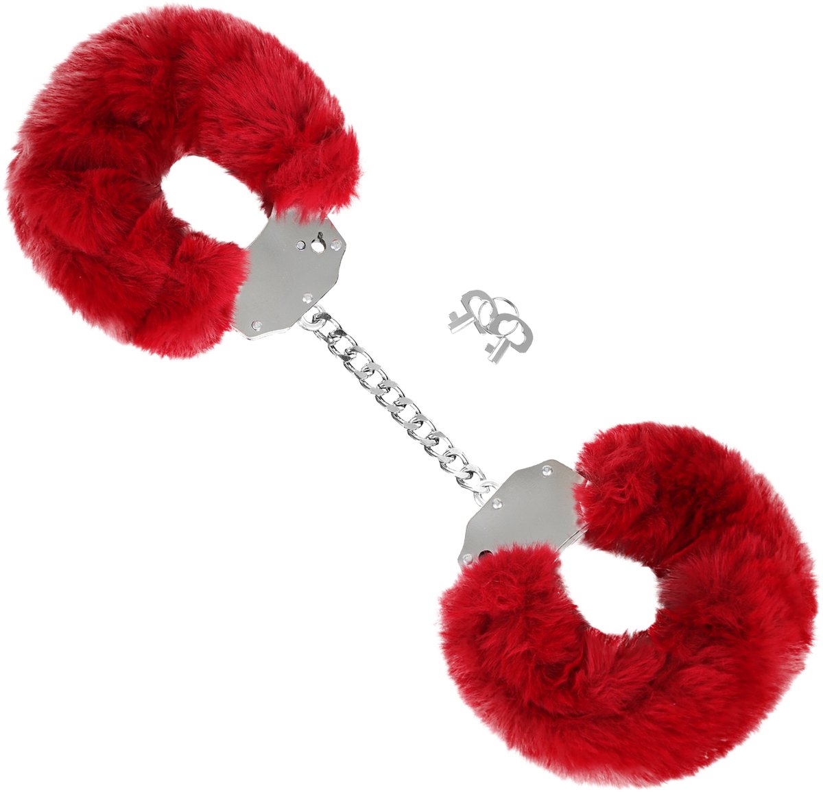Fixxx - Super Fluffy Handboeien met Bont - Rood