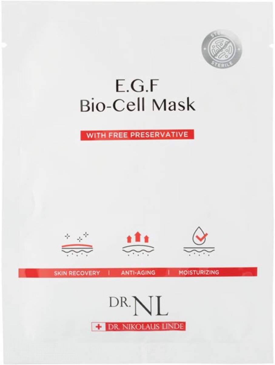 DR. NL E.G.F Bio-Cellulose Maskers 1 st.