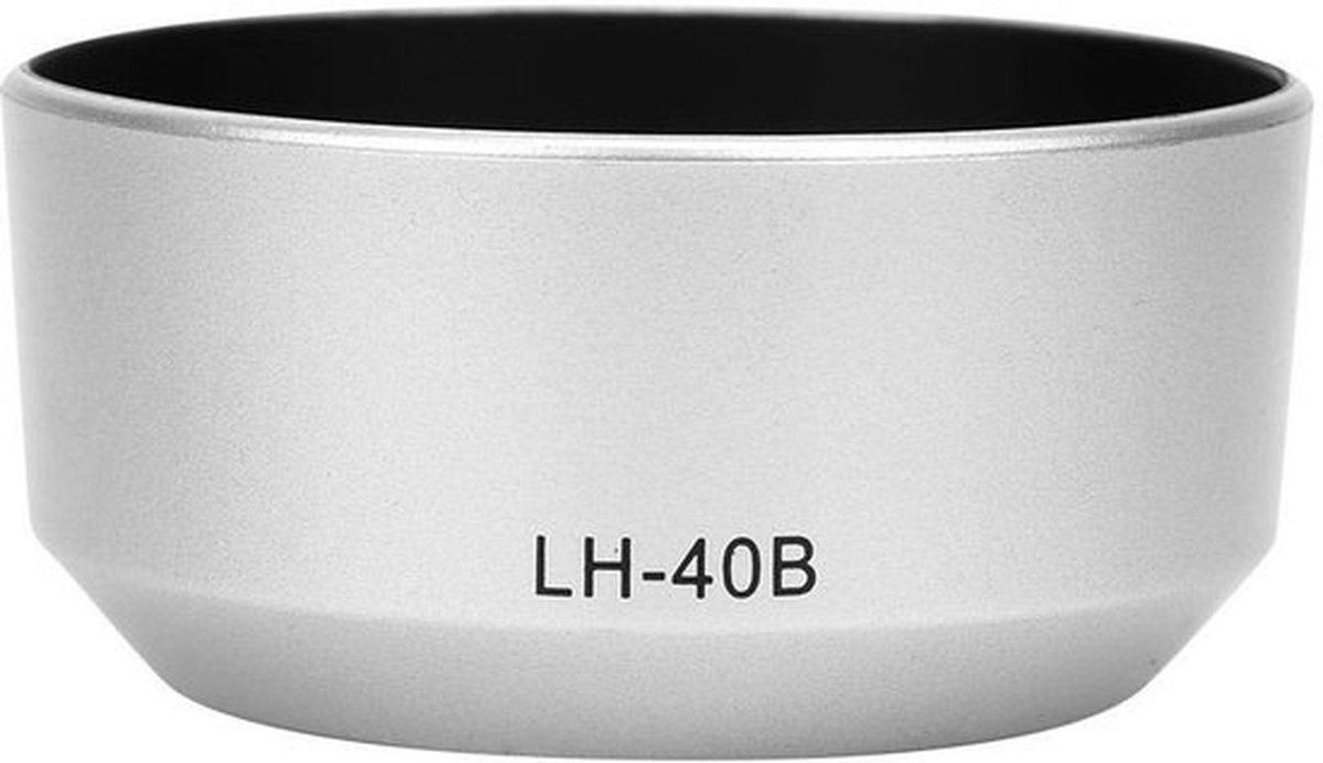 Lenskap Draagbaar - Cameralenskap - Zwart Kunststof - Voor M.ZUIKO 12-40 mm F2.8 - Vermijdt Verblinding - Gewicht 14g - Lenshood