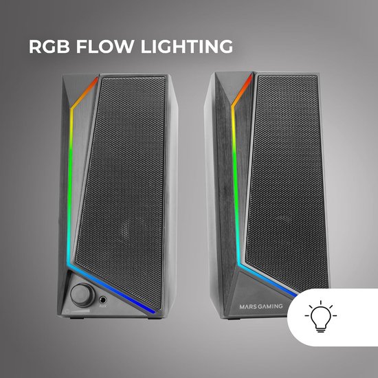 Mini soundbar - Zwart - 15W - RGB-verlichting en USB-aansluiting - Gaming en Multimedia van MINI — afbeelding 5