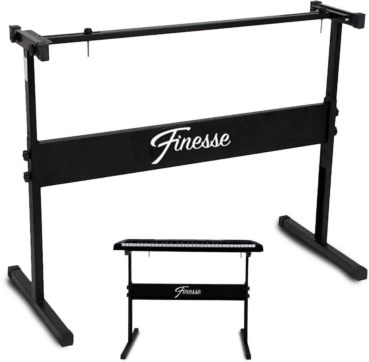 Finesse Keyboard Standaard - Verstelbaar - Statief - Piano Standaard - Toetsenbord Standaard
