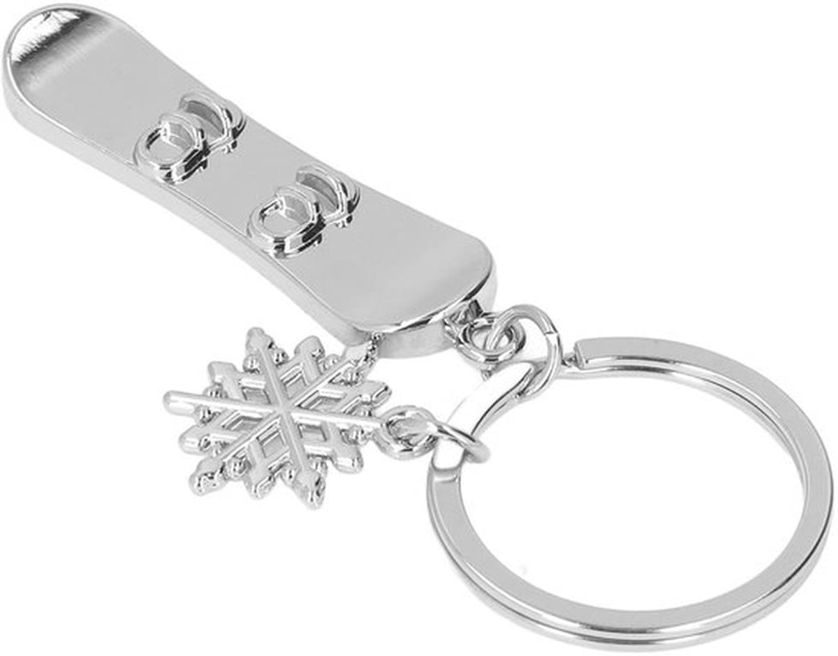 Accessoires Sleutelhanger Ski-Thema - Sleutelhanger Decoratie - Sleutelhanger Metalen - Sleutelhanger Multi Gebruik - Sleutelhanger Hoogwaardige Kwaliteit - Sleutelhanger Hypoallergeen