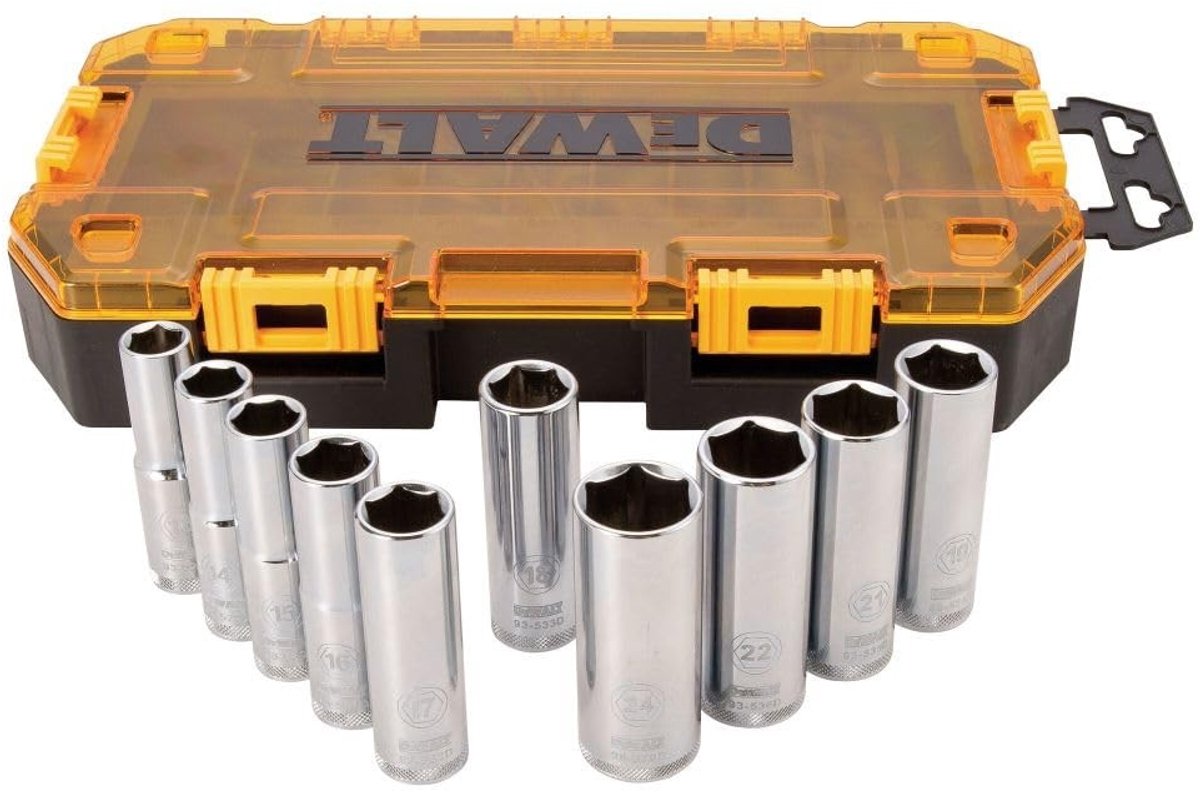 Steeksleutelset - 10-delige set 1/2 inch