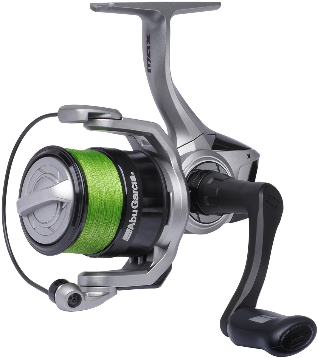 Max X Spin Reel met Lijn - Aluminium, 2500 Size