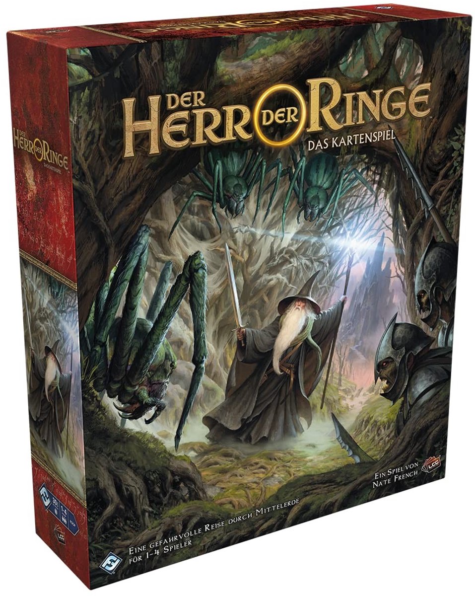 Kaartspel Der Herr der Ringe - 1-4 Spelers, 14+ Jaar