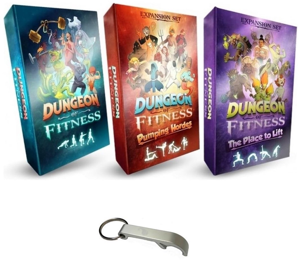 Bordspel Dungeon of Fitness 2e editie - Fantasie en sport