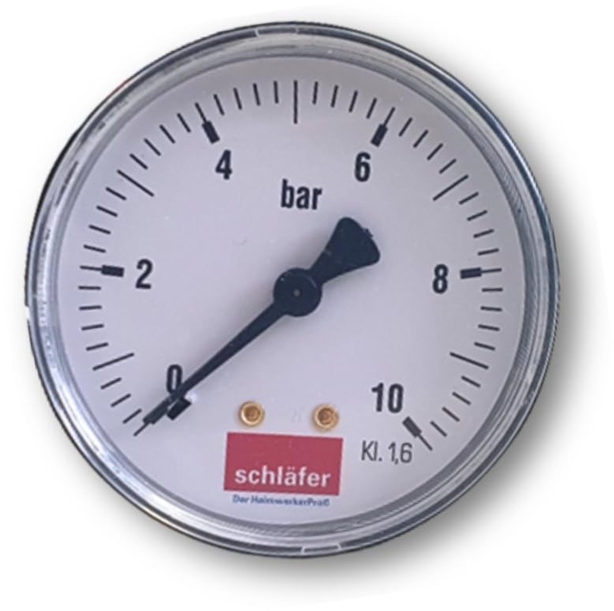 Drukmeter 1/4 inch - Display bereik 0-10 bar
