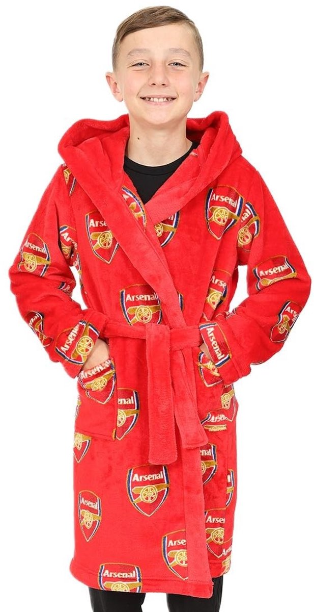 Kinderen Badjas - Fleece - Rood