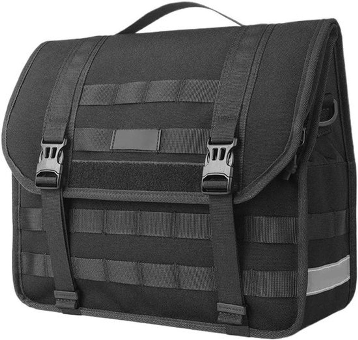 Motor Achtertas - Motor zadeltas - Motor bagage - Afneembare waterdichte binnenzak - 13L - Zwart