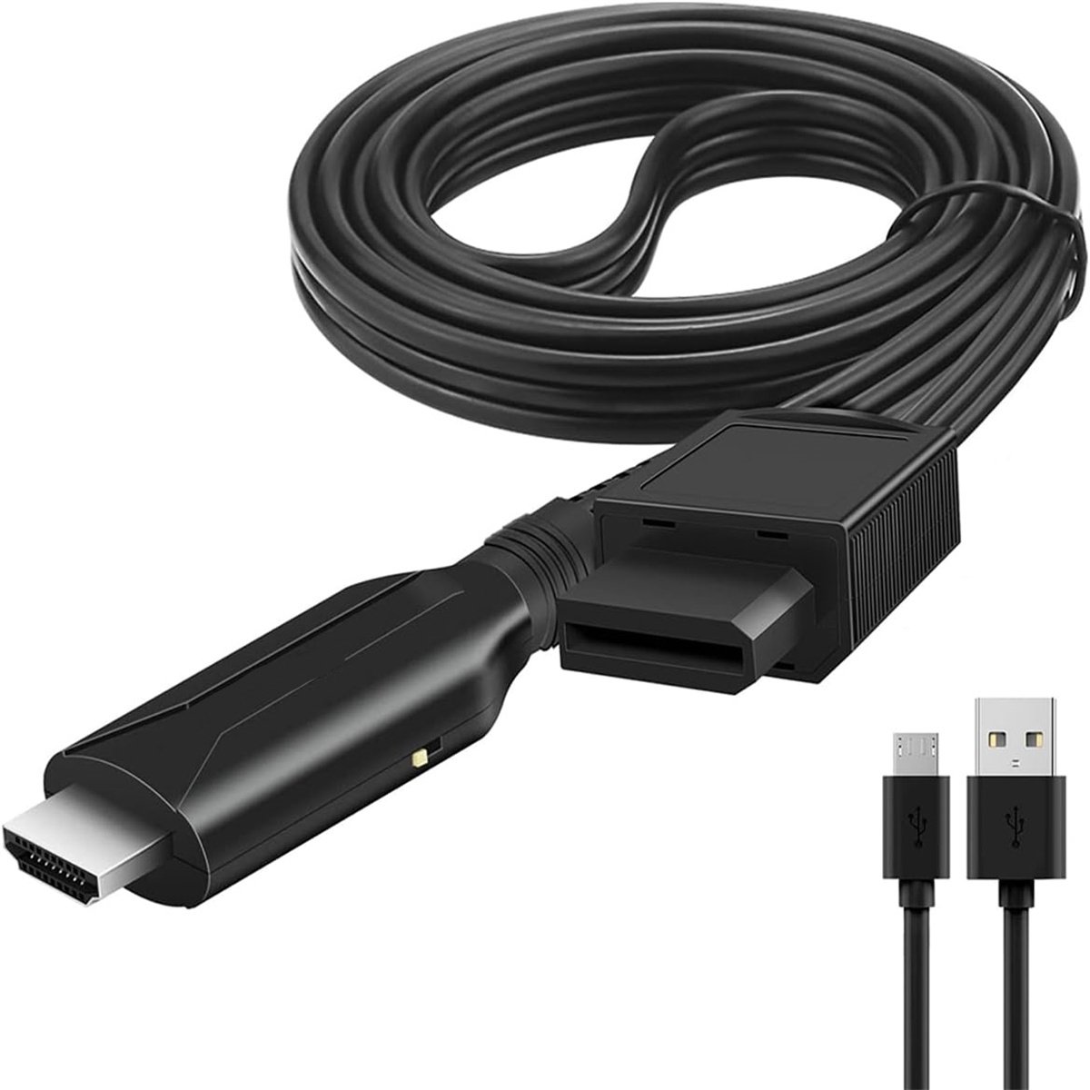 carmdering - Wii HDMI Converter + Wii naar HDMI Adapter + Wii to HDMI + Nintendo Wii + 720P/1080P + Retro Gaming