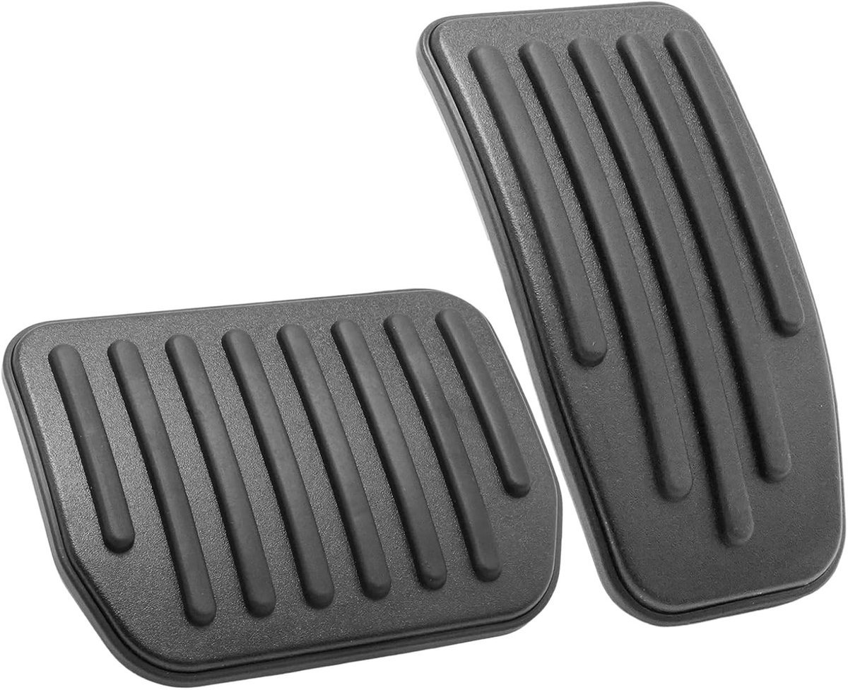 Veiligheid en Comfort: Zwart Antislip Pedalen Set voor Tesla Model 3 en Model Y, Vervangingsset voor Betere Grip en Controle