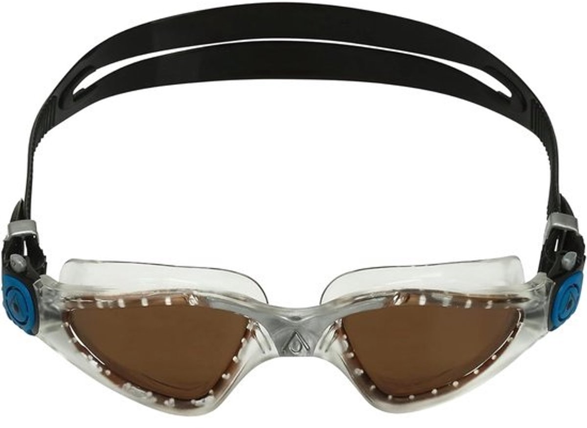 Zwembril - Zwemmasker - Zwemmen - 180 graden zicht - Small - Transparant/Roze
