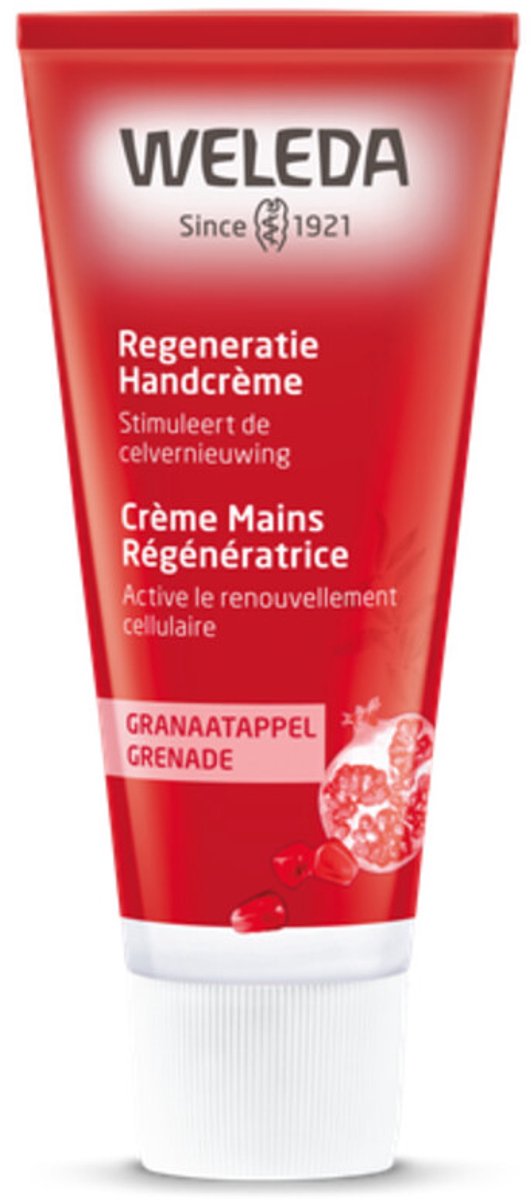 WELEDA - Granaatappel Regenererende Handcrème - 2 x 50 ml - Voordeelverpakking