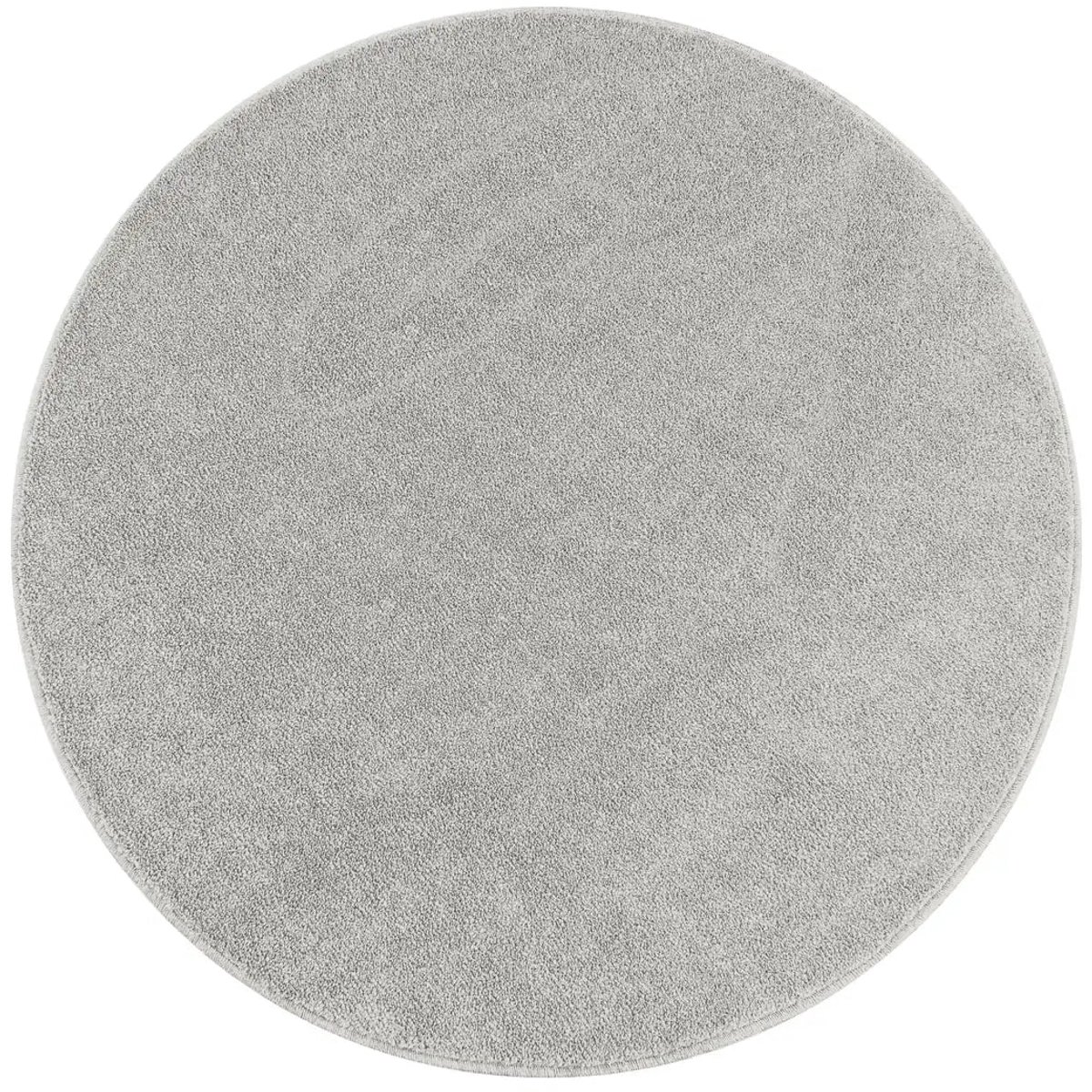 Dutch XXL Rond Vloerkleed | Tapijt | Ata | Uni | Crème | 200x200 cm