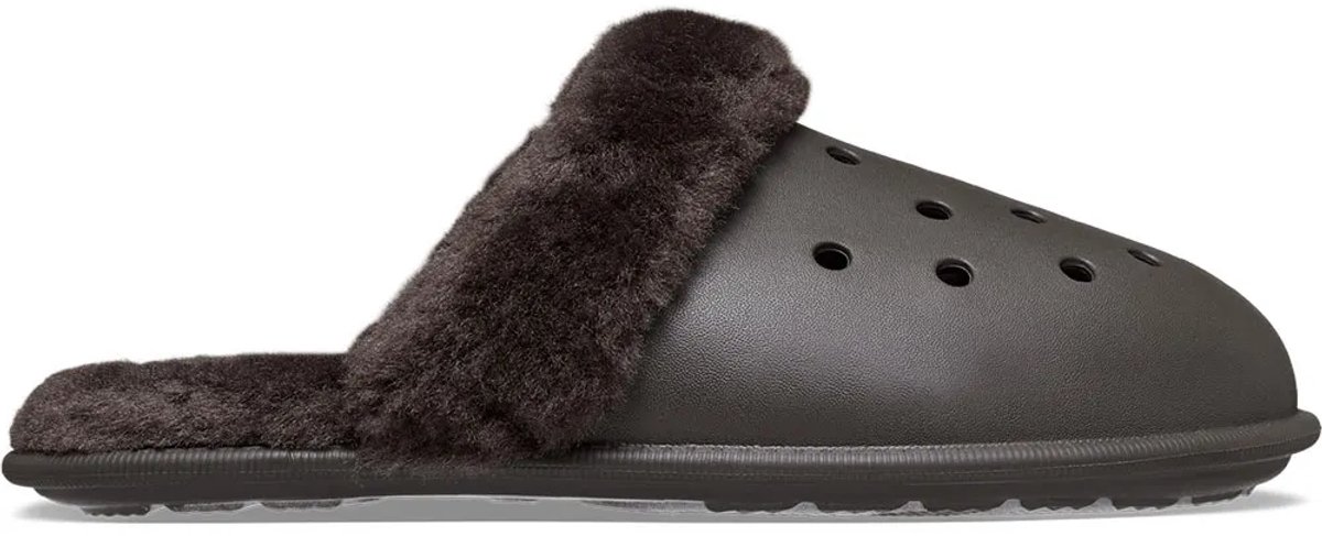 Crocs Classic Fuzz Scuff Pantoffels Zwart EU 38-39 Man