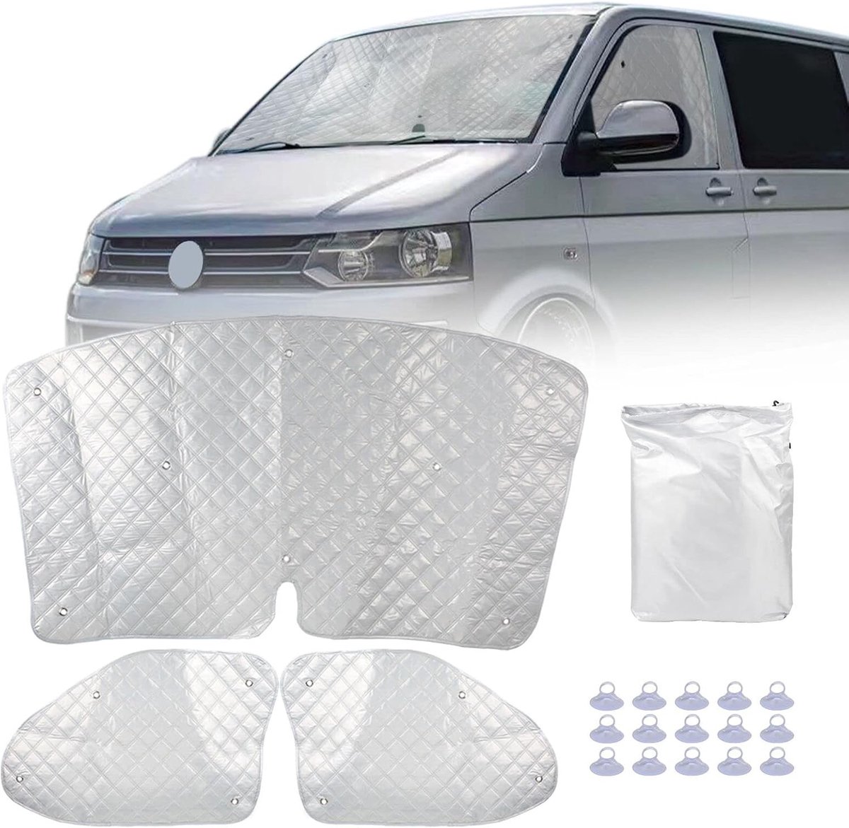 Thermische Mat voor Bestuurderscabine van VW T4 Camper - UV Bescherming, Isolatie en Comfort