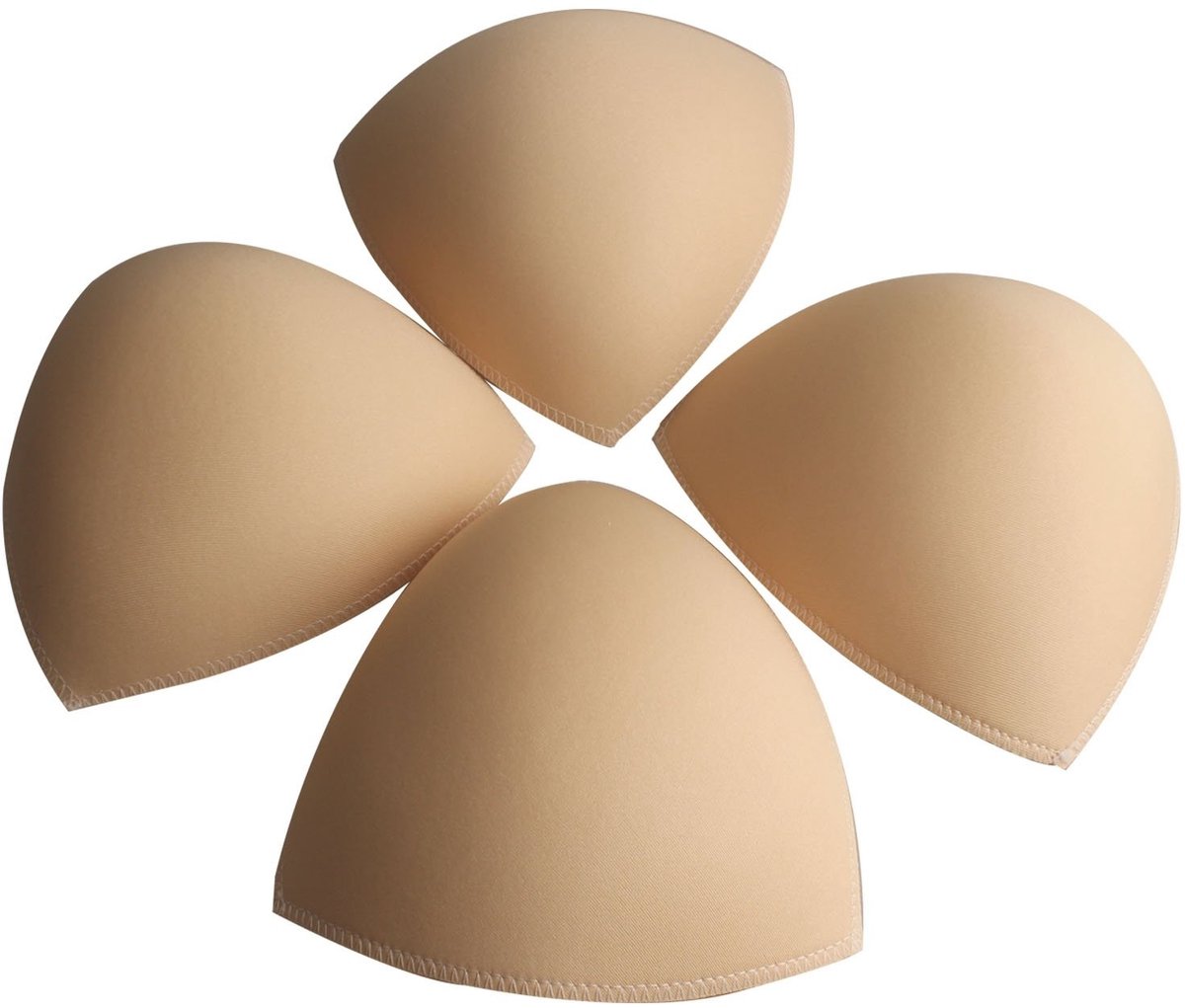 Bra Pads Inserts - 3 stuks - Beige - XL
