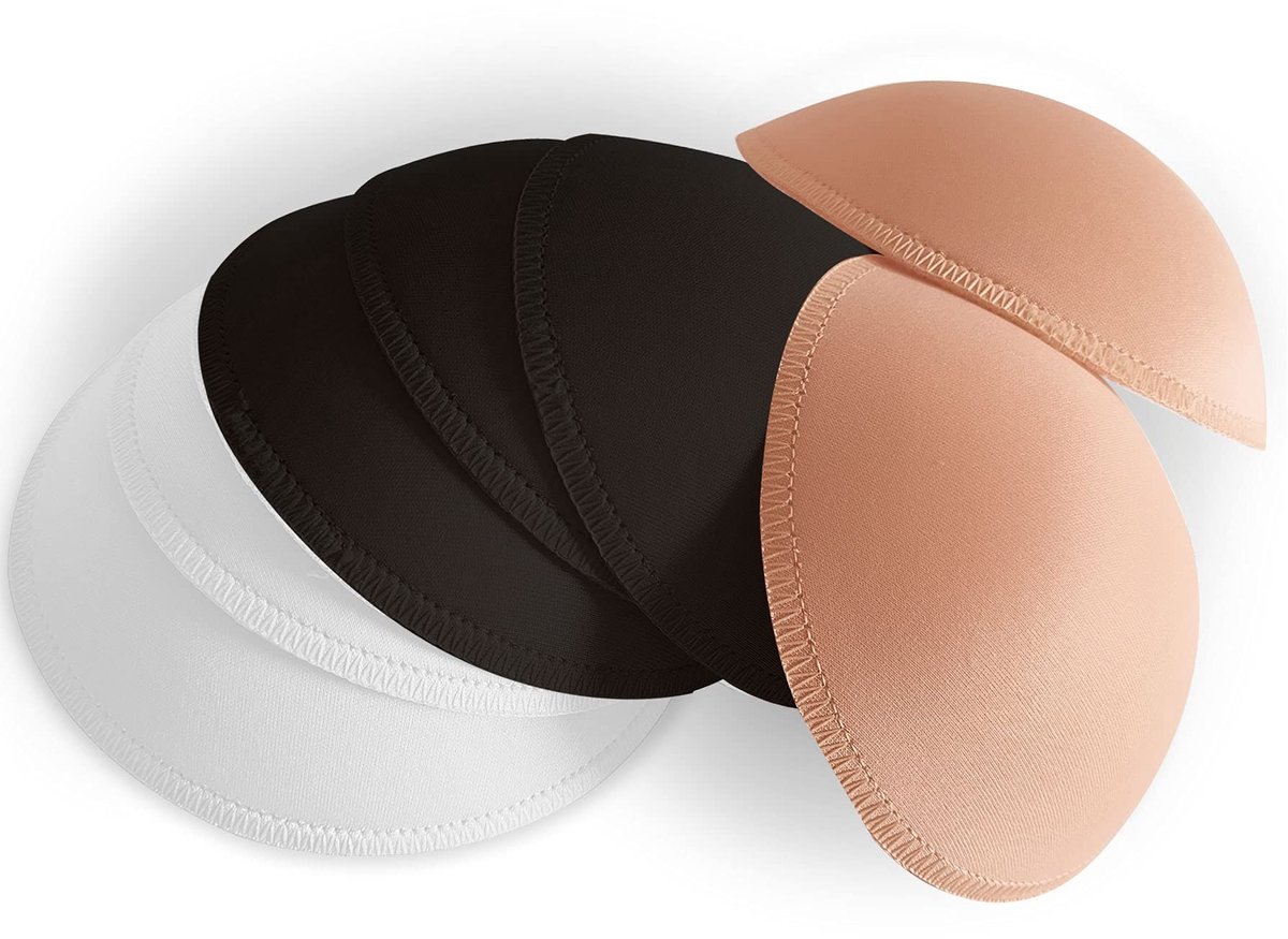 3 Paar Verwijderbare Sport Bh Pads - Rond en comfortabel