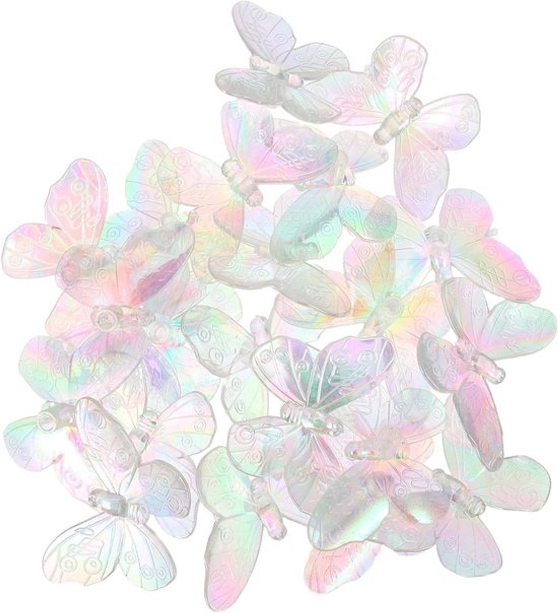 Decoratieve Vlinder Verlichting - Tuinverlichting Vlinders - Tuin Decoreren - Weerbestendig Kleurvast - 20 Stuks - Multi