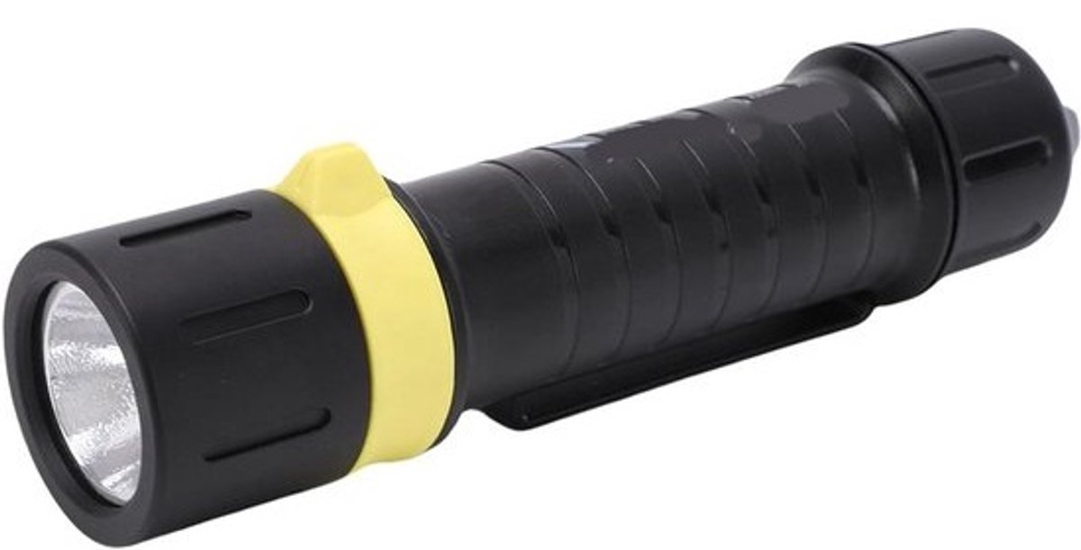 LED Duiklamp - Onderwaterzaklamp - Onderwater Verlichting - Digitaal Display - 17 cm - Zwart
