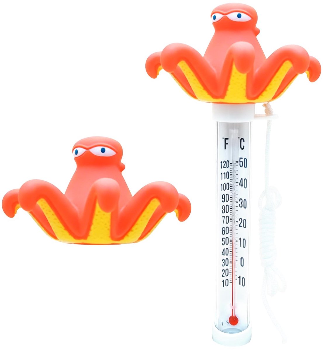 Drijvende Watertemperatuurmeter - Octopus Ontwerp