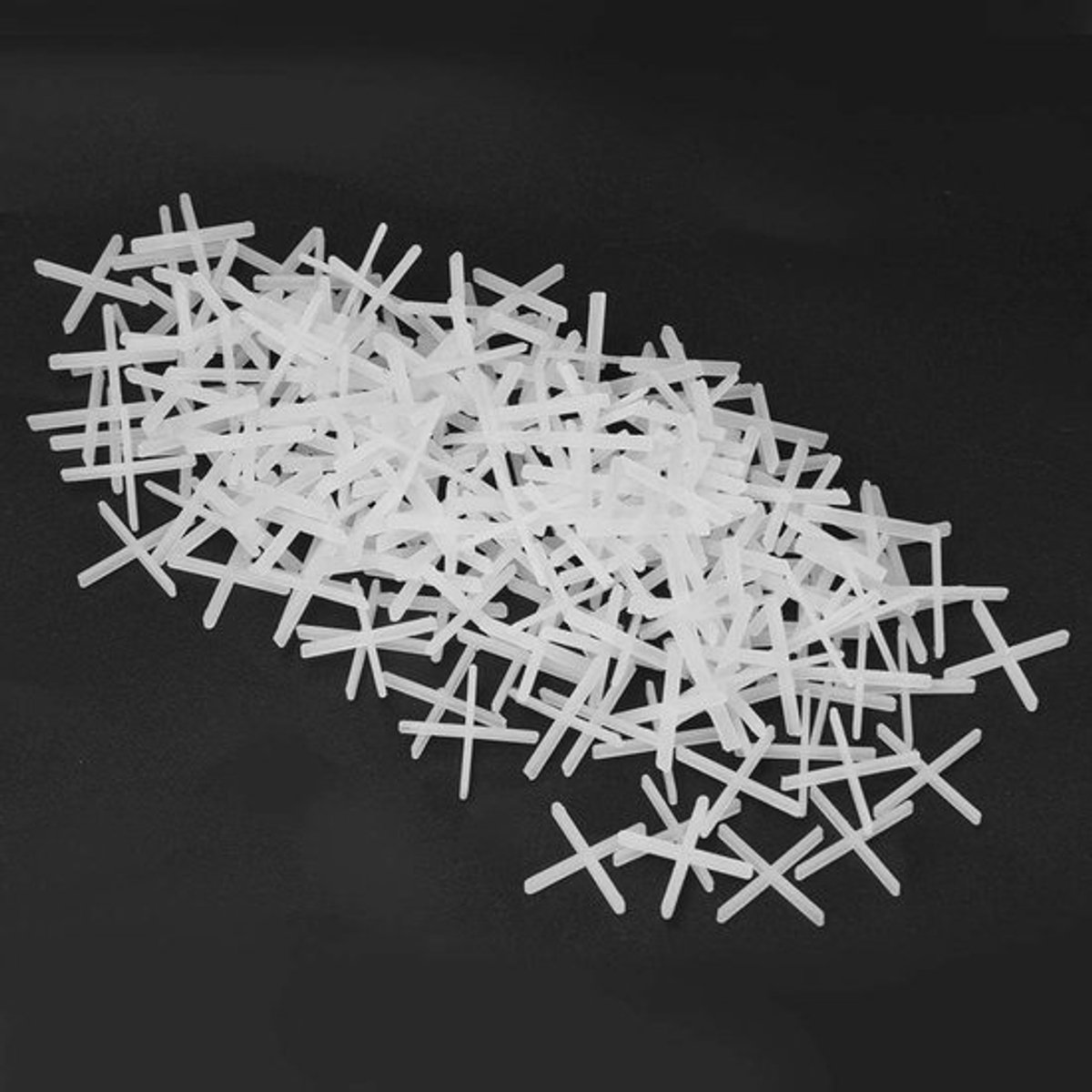 Tegelafstandhouders - Nivelleersysteem - Tegels Leggen - Herbruikbaar PE Materiaal - 2500 Stuks - Wit
