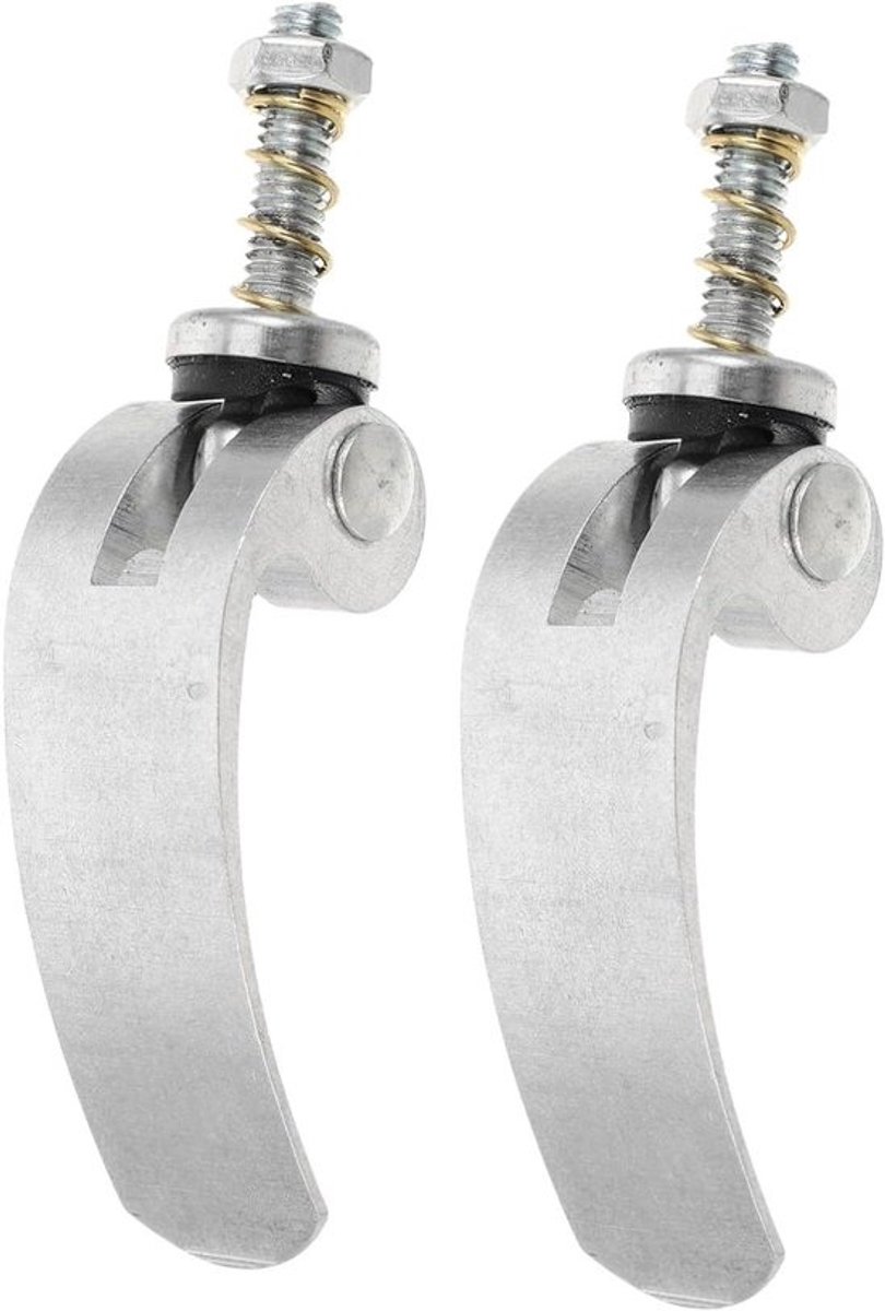 Fietskar Klem - Trekhaak Connector - Fietskar Bevestigen - Snelspanschroef Ontwerp - 64 Gram - Zilver