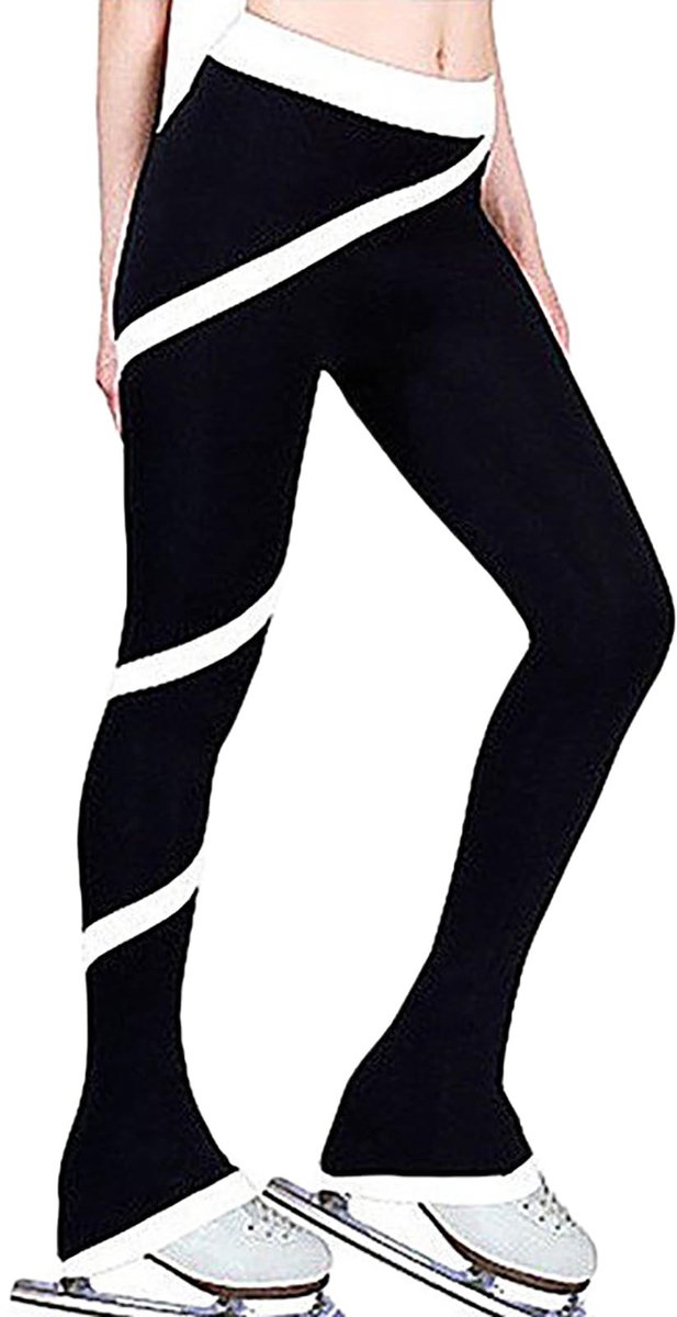 Schaatsbroek voor meisjes - Zacht en elastisch - Met rhinestones