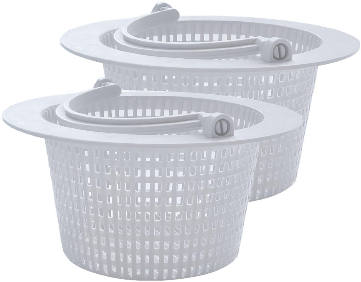 Skimmer Basket - Set van 2 vervangbare filtermanden voor zwembad