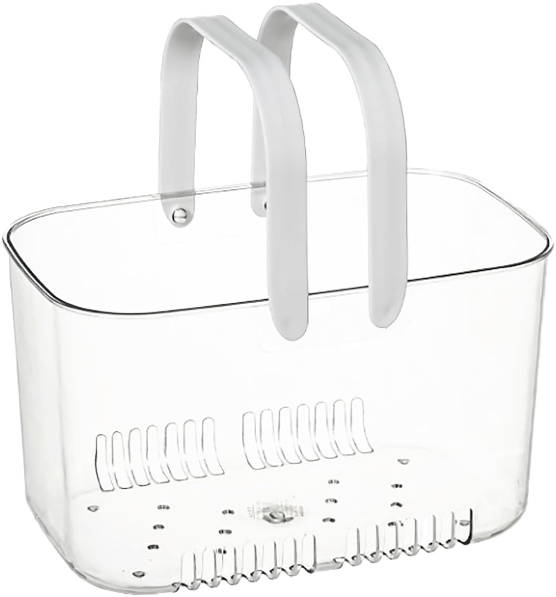 Draagbare Douche Caddy - Transparante Toilettas met Handvatten