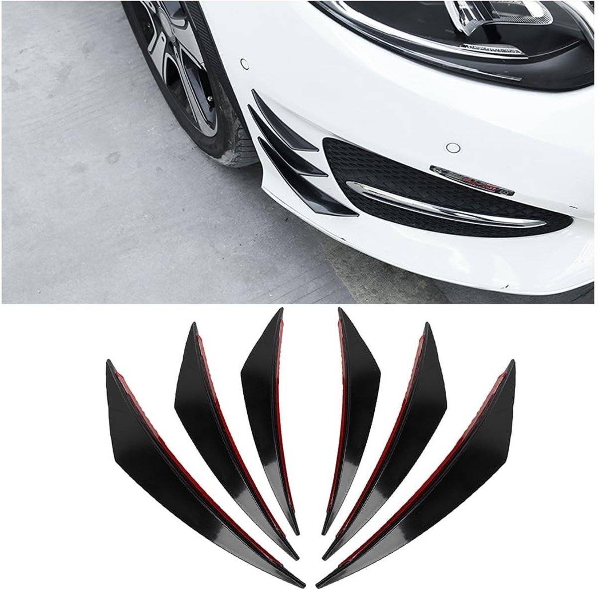 6 Canards Carbon voor Lexus LC - Sportieve uitstraling