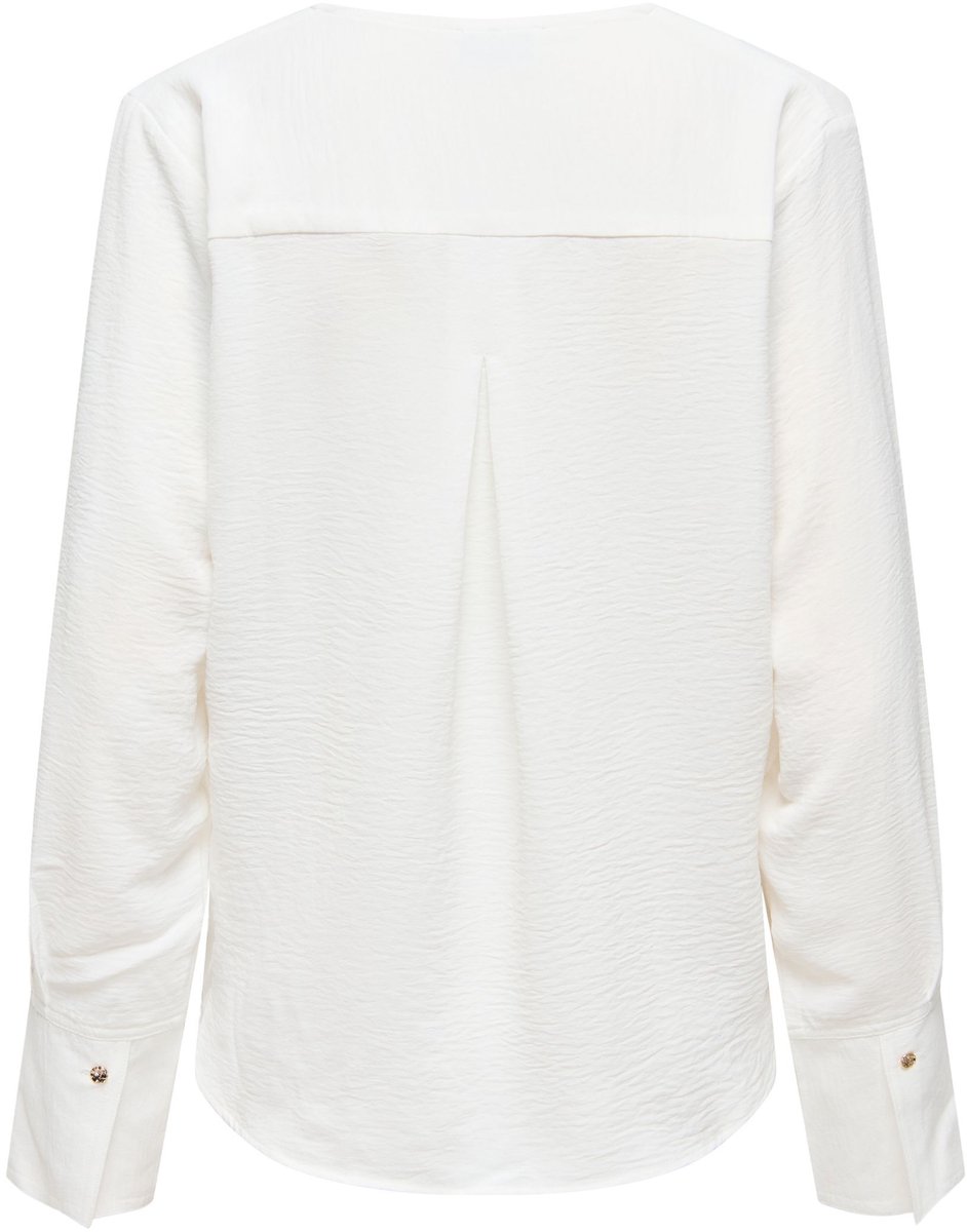 JDY - JDYLION LIFE L/S V-NECK TOP WVN - Dames - Blouses