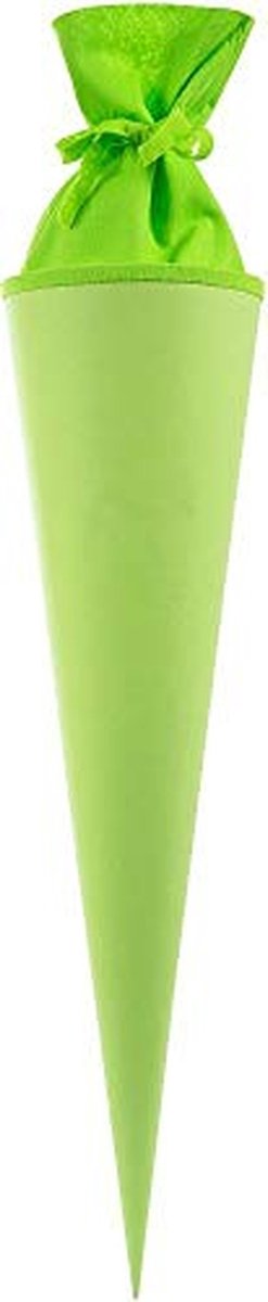 Knutseltas 70 cm - Mintgroen met viltsluiting
