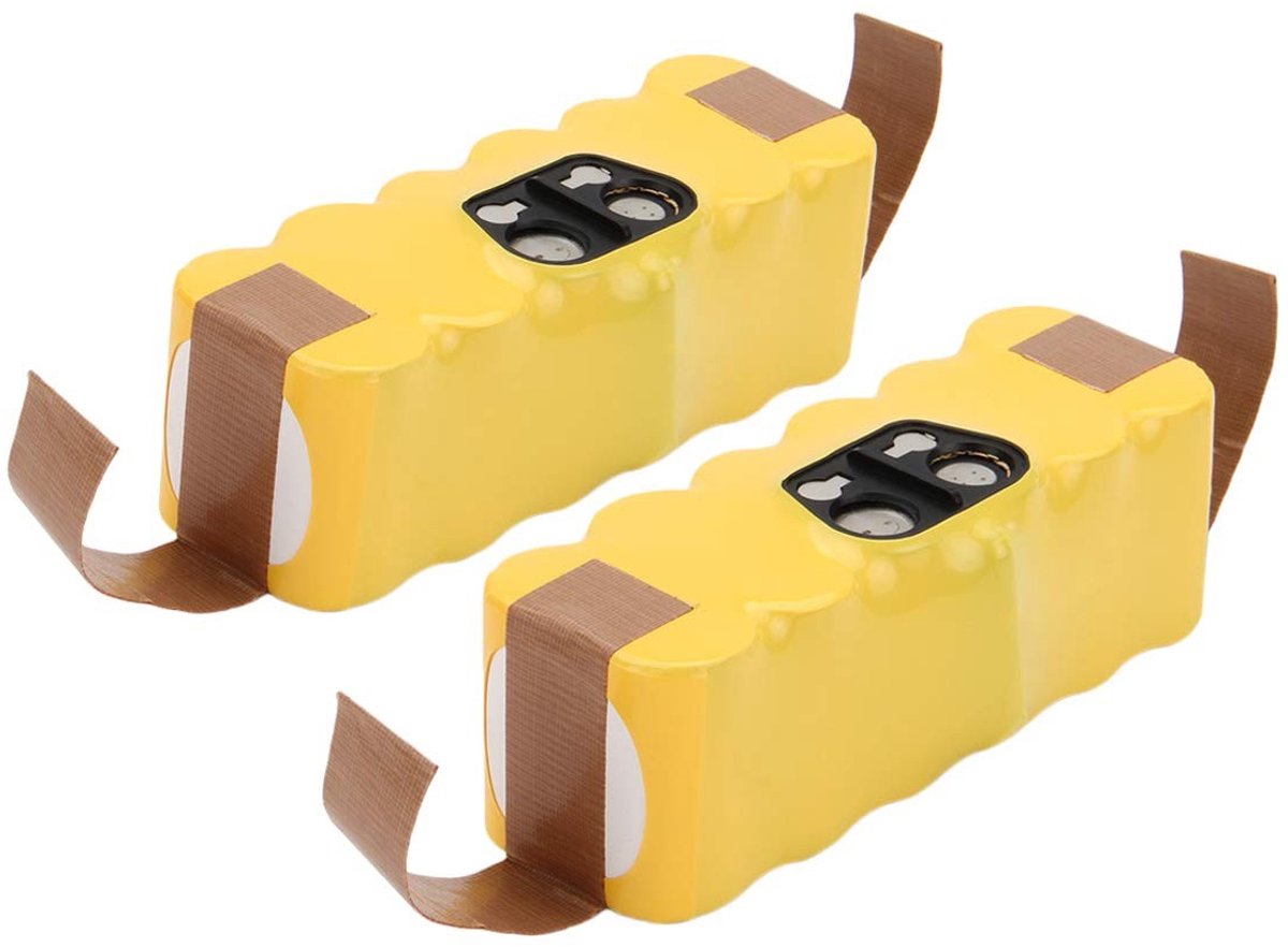 Vervangende Batterijen voor Roomba - 14.4 V 3.8 Ah - 2 Stuks