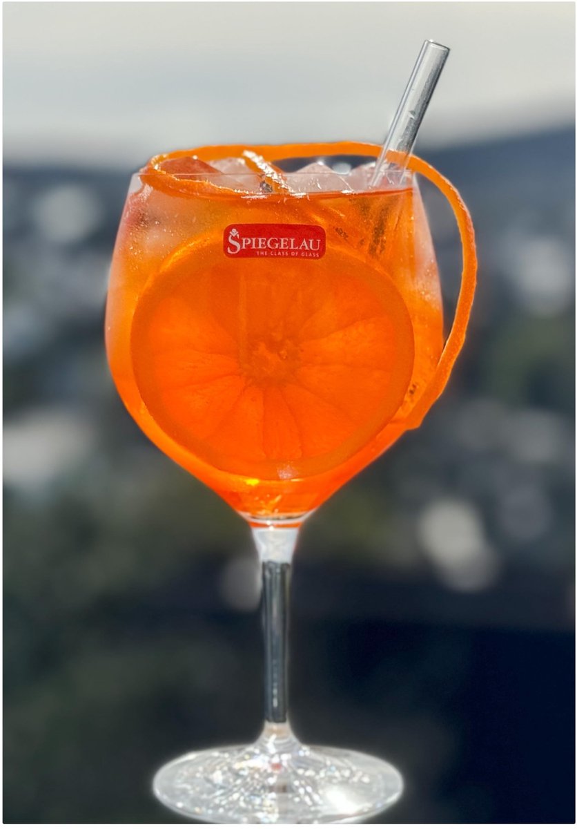 Aperol Spritz Glazen Set - 4-delige XXL Set - Vaatwasserbestendig
