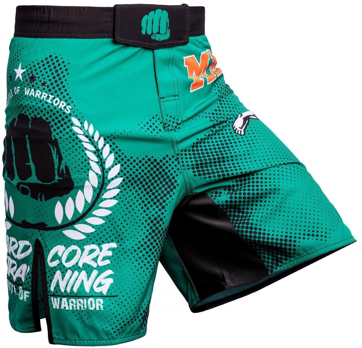 Fight Shorts - Groen - 5XL