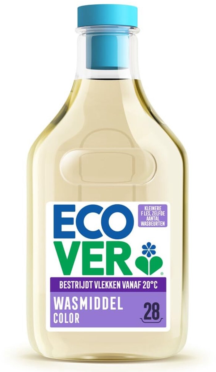 Vloeibaar Wasmiddel Color - Appelbloesem & Freesia, 1 L, 28 Wassen
