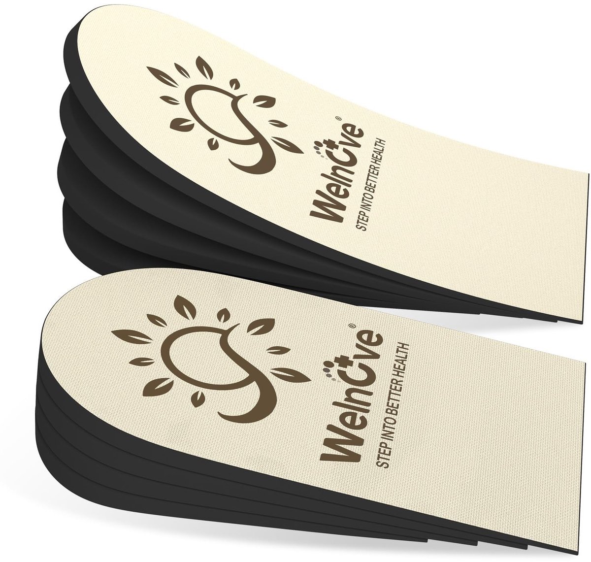 Heel Lift Inserts - Verstelbare Orthopedische Schoenlift - 0.5 cm en 1.2 cm