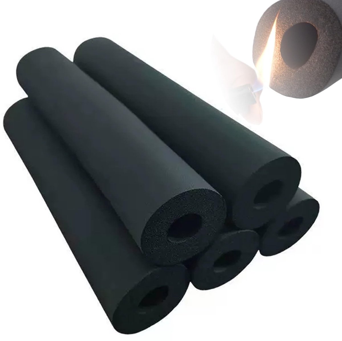 Foam Pijpisolatie - Zwart - 30mm Dikte