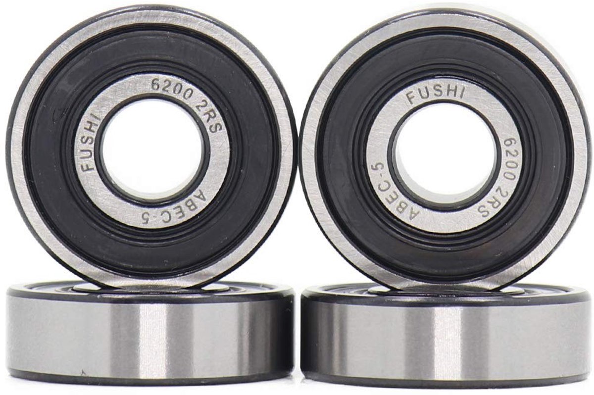 6200-2RS Dubbele Rubber Seal Kogellagers - 10x30x9mm (4 stuks)