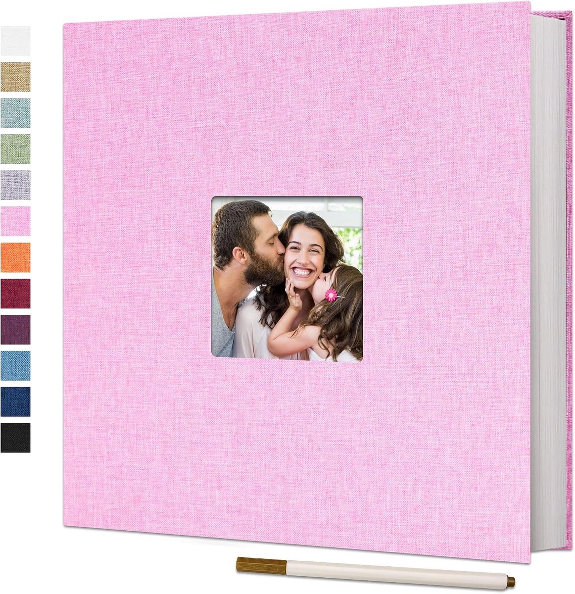 Groot Zelfklevend Fotoalbum voor Scrapbooking - 40 Bladen voor Herinneringen en Creatieve Projecten