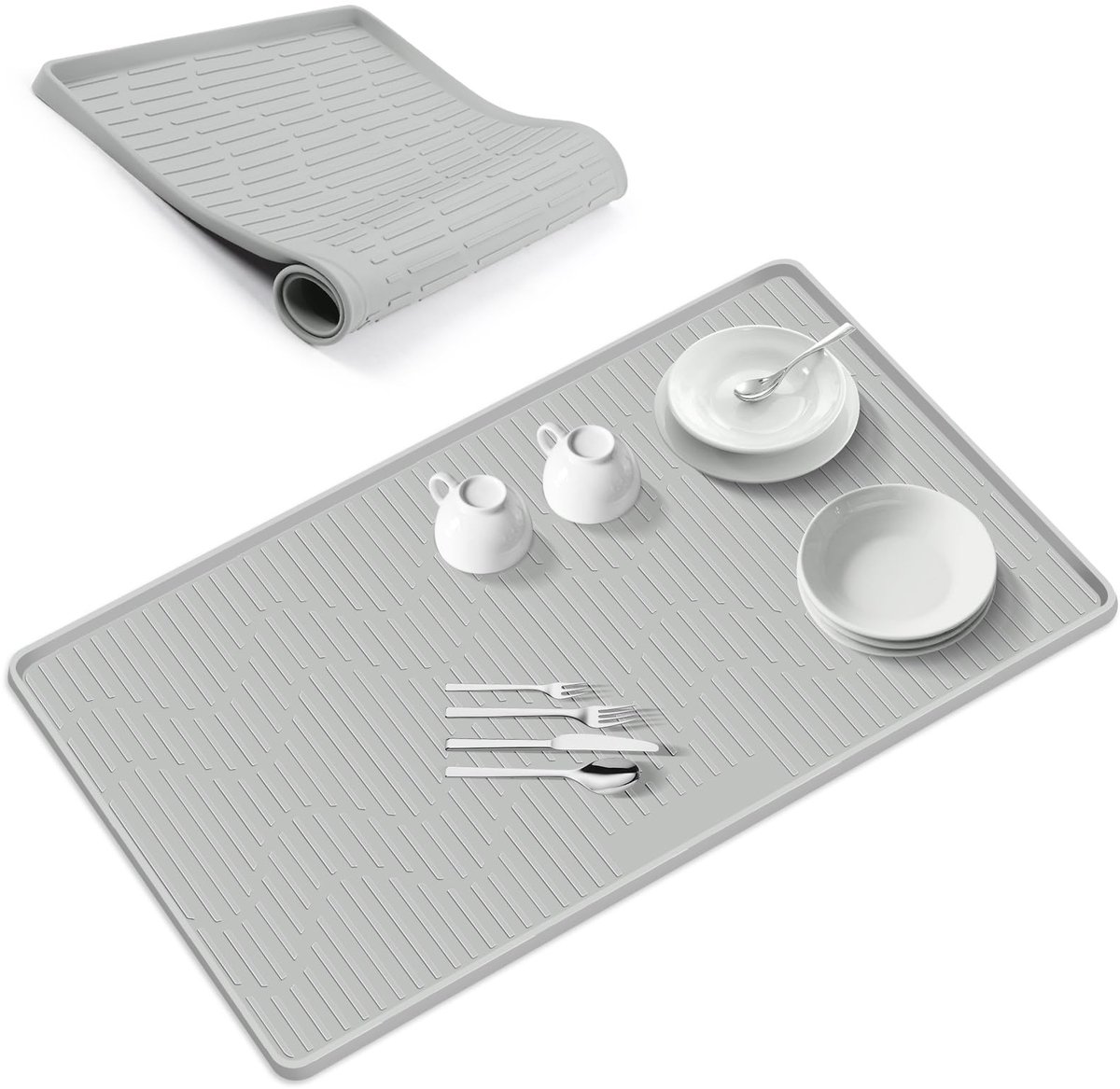 Siliconen Afdruipmat - Opvouwbaar en Antislip