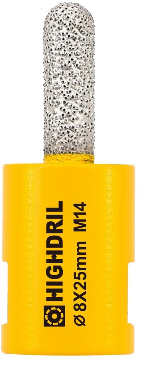 Diamant Boor voor Mortel - 8 mm x 25 mm M14