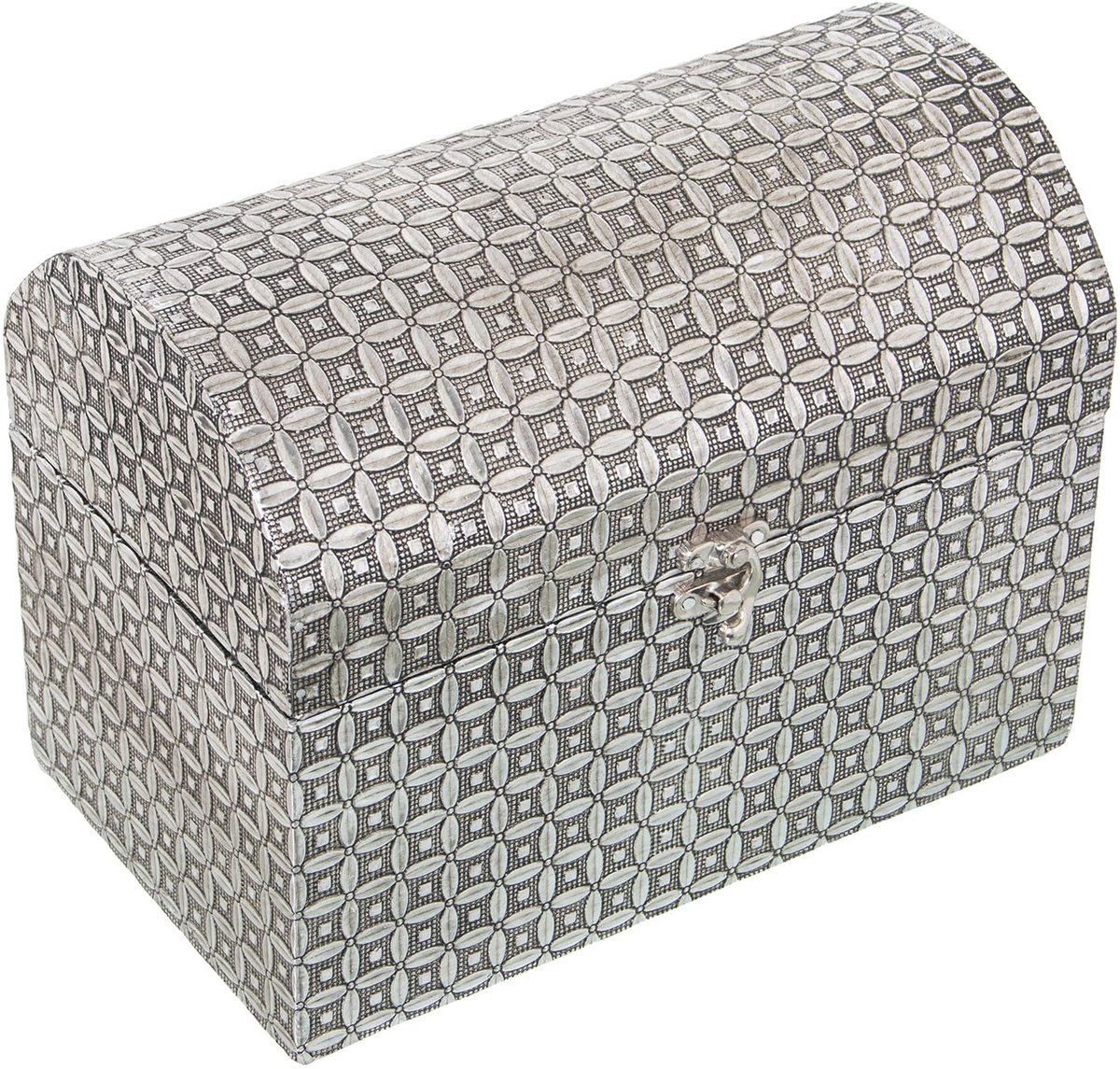 Sieradenbox van metaal met tekeningen - 18 x 25 x 15 cm