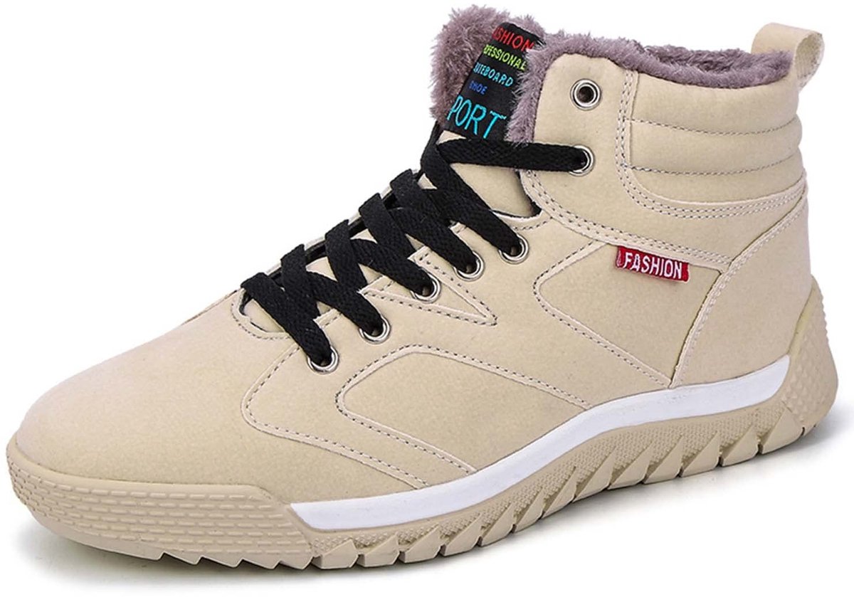 Winterboots voor heren - Warm en waterdicht - Beige