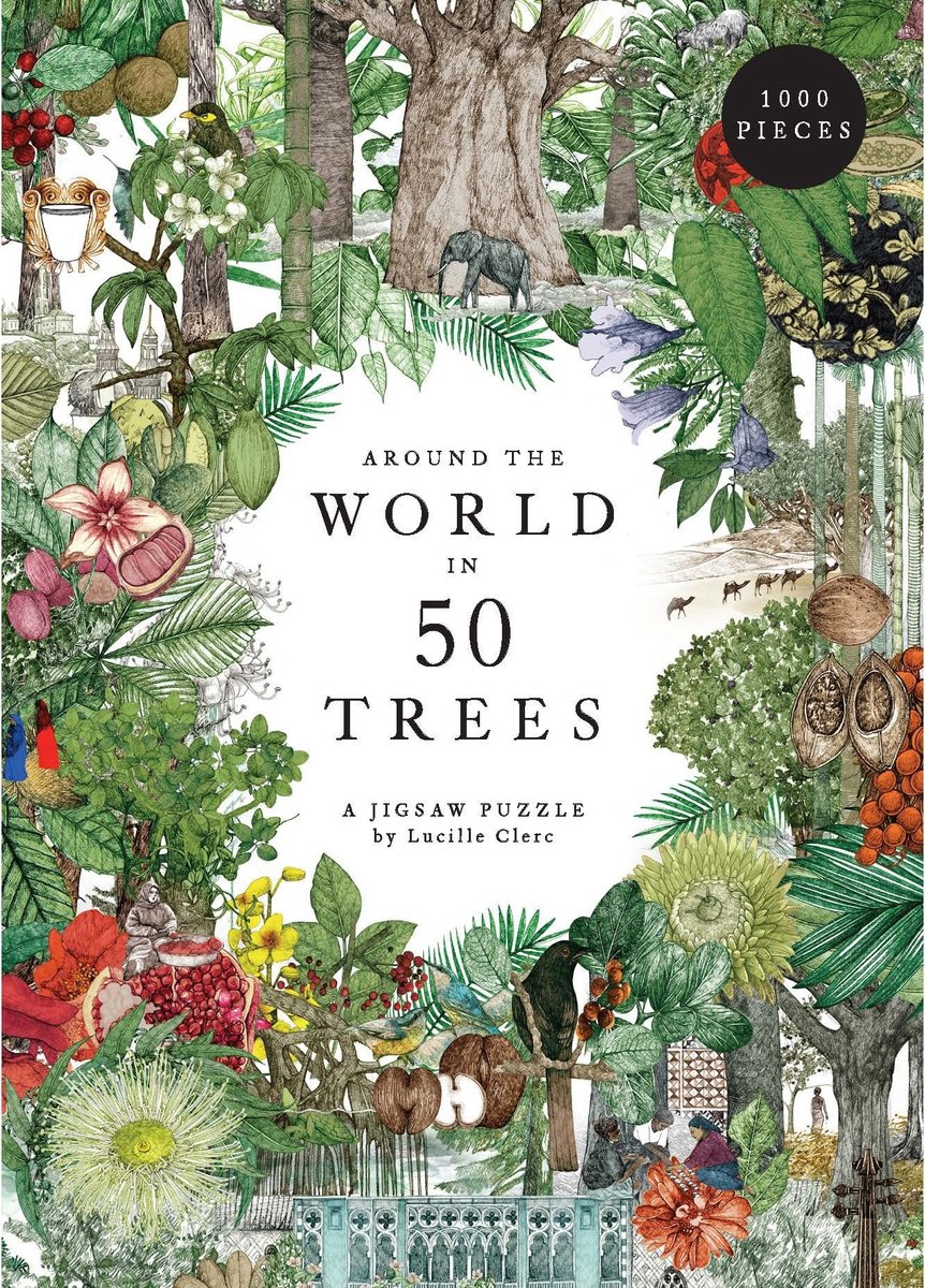 Puzzel 'Around the World in 50 Trees' - 1000 Stukken