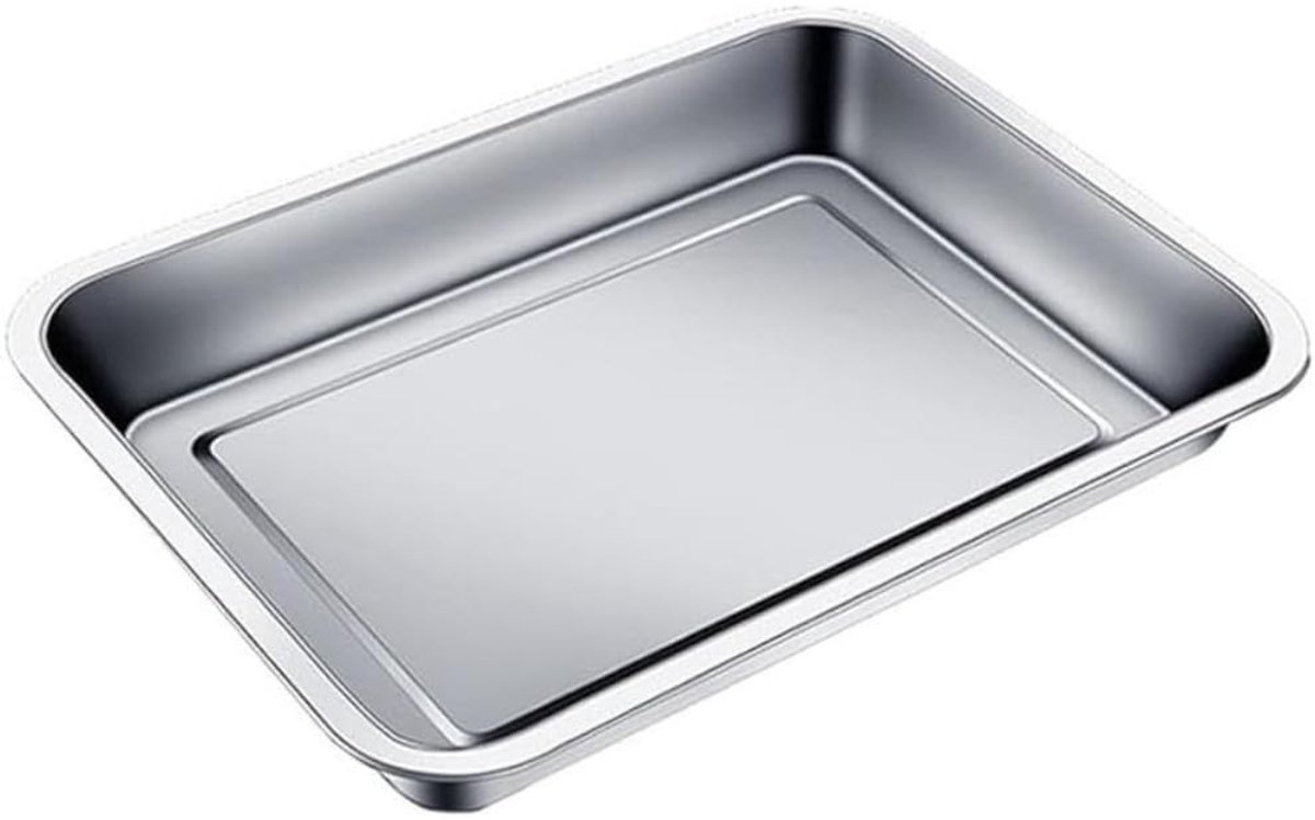Bakplaat 36 x 26 cm - Roestvrij staal, vaatwasmachinebestendig
