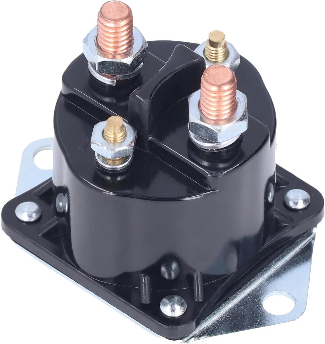 Starter Relay 12V voor Carryall en DS Series, 4 Terminals Solenoid Vervangingsonderdeel 1013609 voor Golfkarretjes 1992-2007