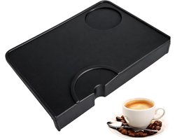 Siliconen espresso-tampermat met randbescherming, waterdicht en hittebestendig, ideaal voor koffieliefhebbers en barista's